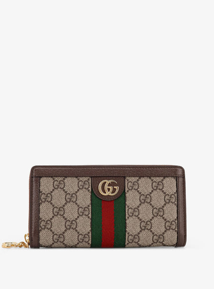 Gucci Supreme Gg Fabric Wallet Uni B.eb N.acero Vrv