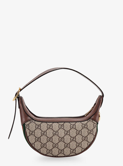 Gucci Ophidia Small Supreme Gg Fabric And Leather Shoulder Bag