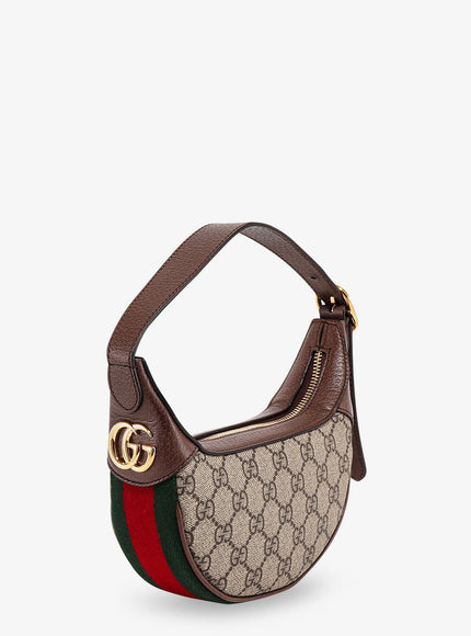 Gucci Ophidia Small Supreme Gg Fabric And Leather Shoulder Bag