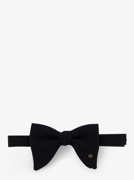 Gucci Silk Bow Tie Uni Black