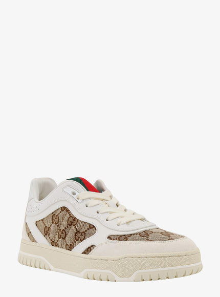 Gucci Re-Web Leather Sneakers