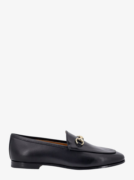 Gucci Jordaan Leather Loafers Black