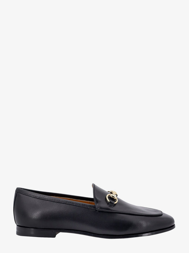 Gucci Jordaan Leather Loafers Black