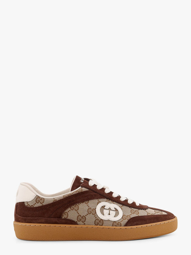 Gucci G75 Low-Top Supreme Gg Fabric And Suede Sneakers F.b B.e F.b O.w