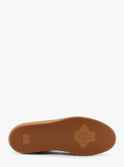 Gucci G75 Low-Top Supreme Gg Fabric And Suede Sneakers