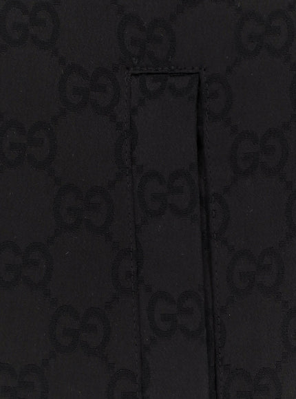 Gucci Viscose Blend Sweatshirt With All-Over Gg Motif
