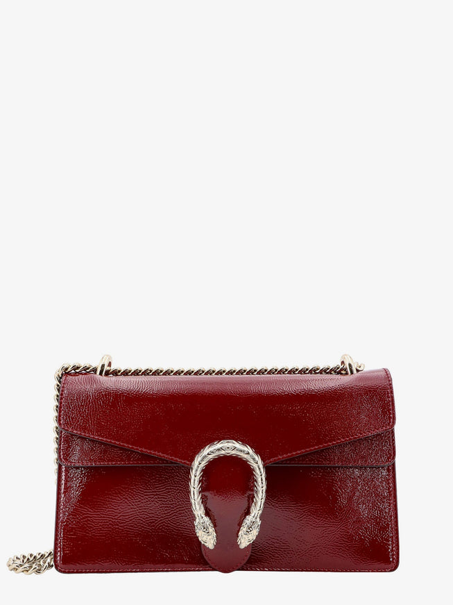 Gucci Dionysus Patent Leather Shoulder Bag Uni Rosso Ancora