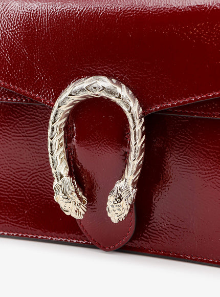 Gucci Dionysus Patent Leather Shoulder Bag