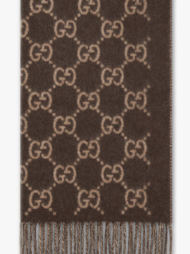 Gucci Gg Cashmere Scarf