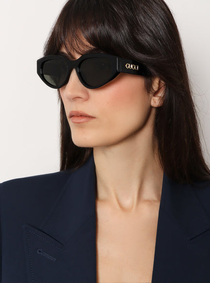 Gucci Cat-Eye Acetate Sunglasses