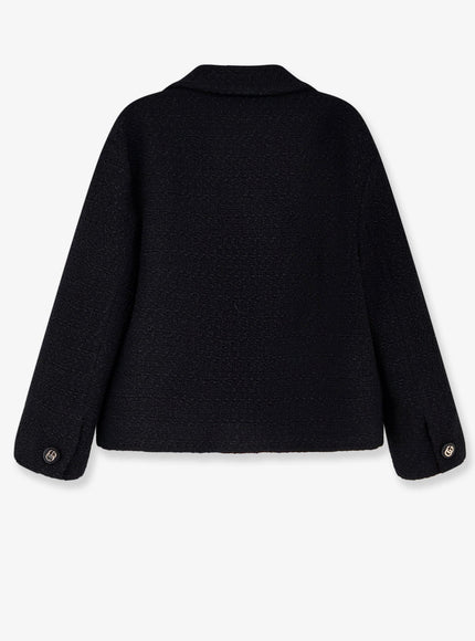 Gucci Wool Tweed Double-Breasted Blazer