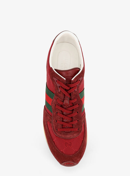Gucci Re-Motion Gg Nylon And Suede Sneakers