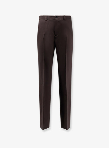 Gucci Gabardine Wool Trousers Ground