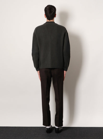 Gucci Ribbed Wool And Cashmere Cardigan