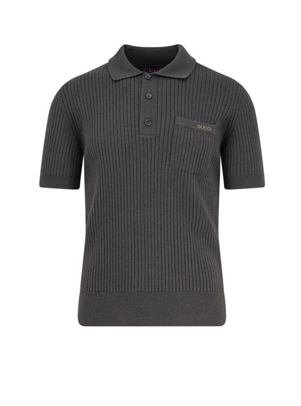 Gucci Wool And Cashmere Polo Shirt