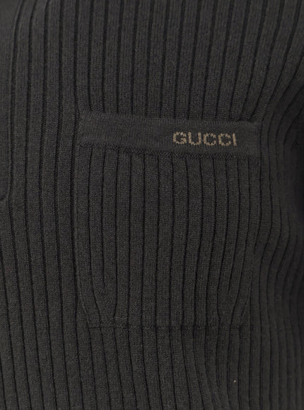 Gucci Wool And Cashmere Polo Shirt
