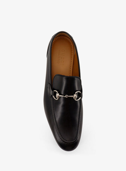 Gucci Jordaan Leather Loafers
