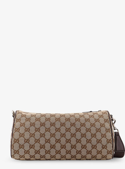 Gucci Gg Fabric Cylindrical Crossbody Bag