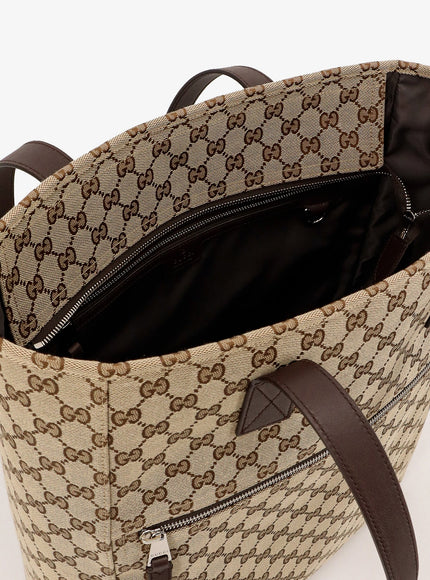 Gucci Gg Fabric Shopping Bag