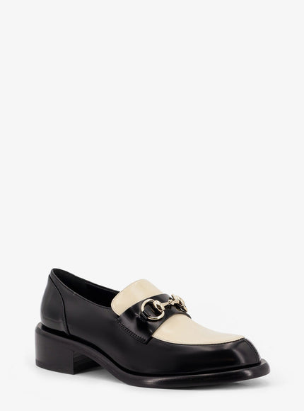 Gucci Leather Loafers With Metal Horsebit