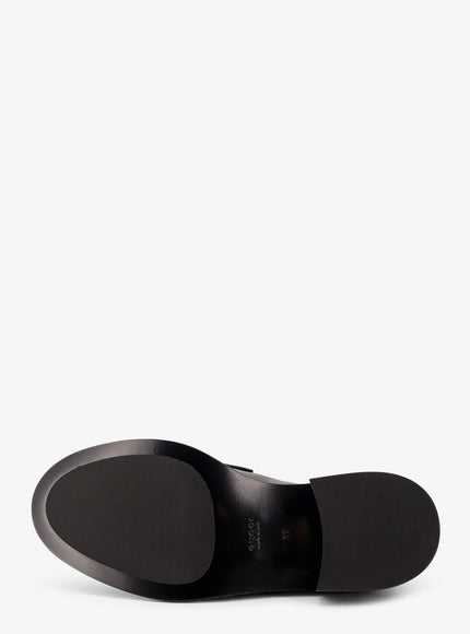 Gucci Leather Loafers With Metal Horsebit