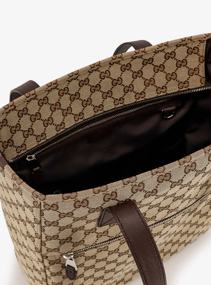 Gucci Gg Fabric Shopping Bag