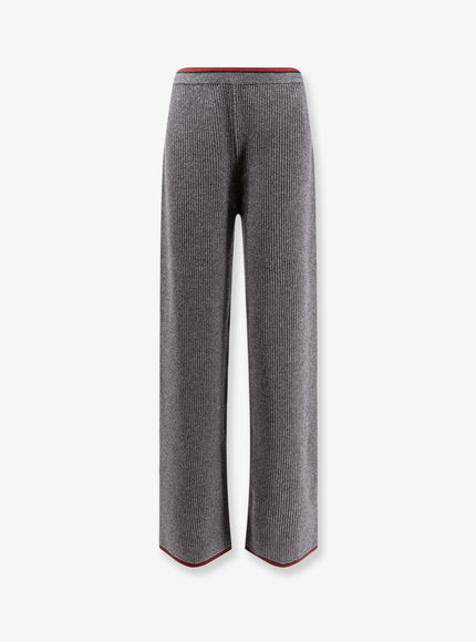 Gucci Stretch Wool Trousers Dusty Dark Grey Mc