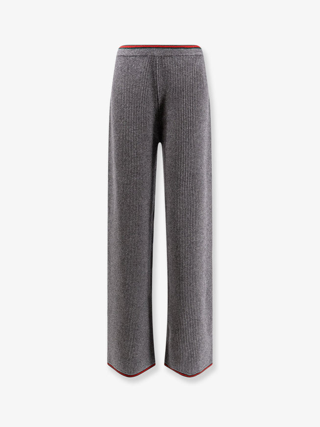 Gucci Stretch Wool Trousers Dusty Dark Grey Mc