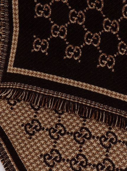 Gucci Wool Gg Scarf