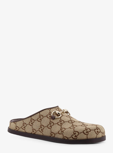 Gucci Gg Supreme Fabric Mule
