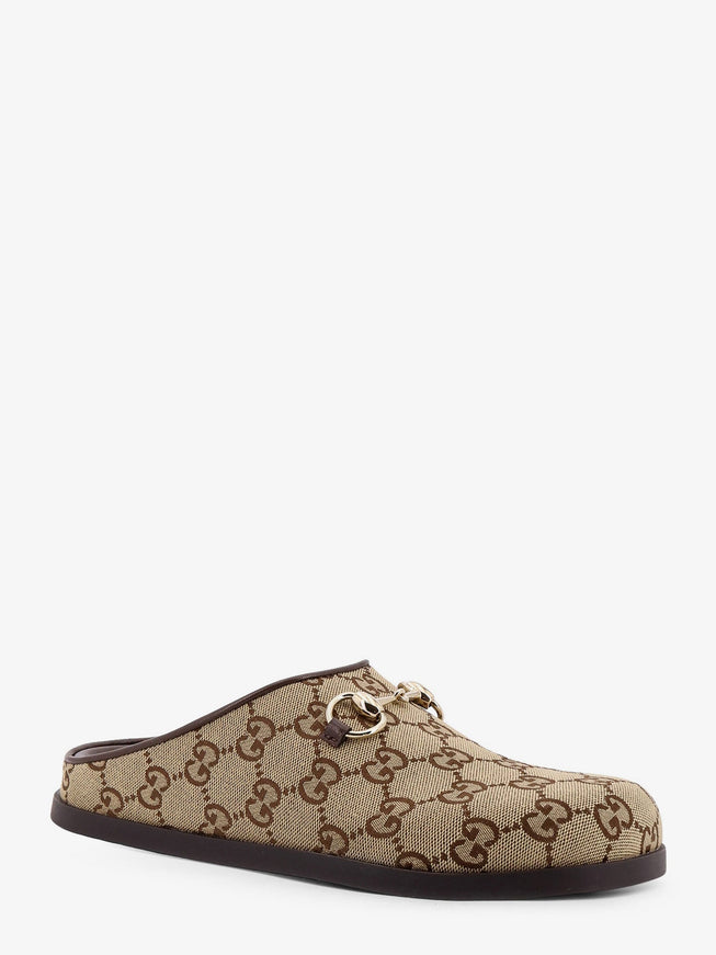 Gucci Gg Supreme Fabric Mule