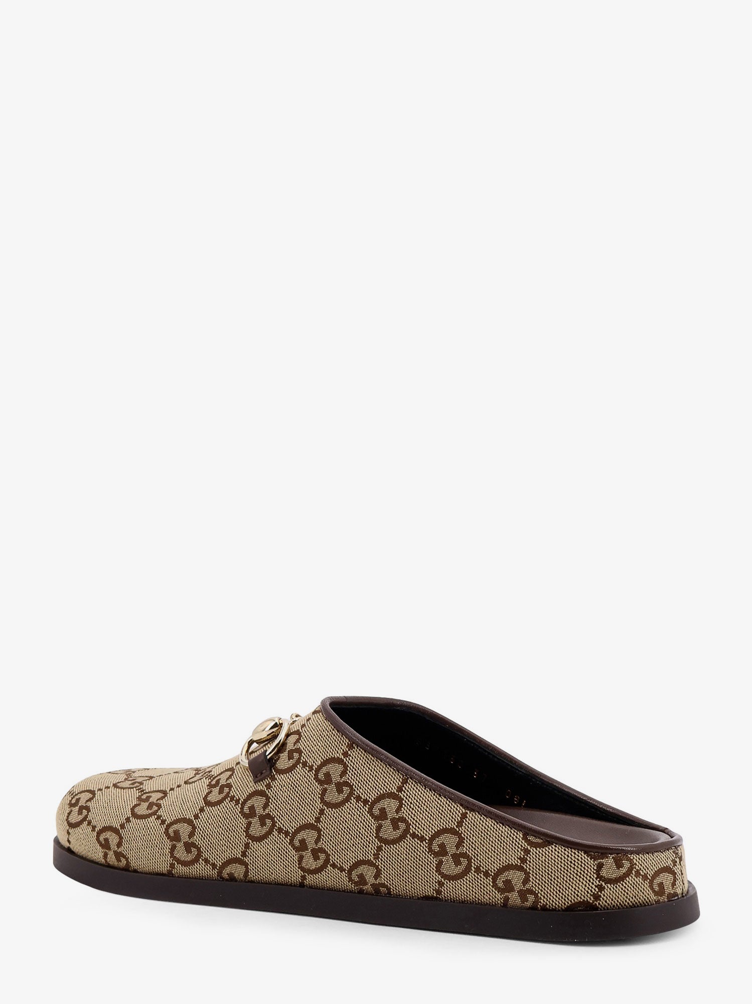 white gucci dress shoes Gucci Gg Supreme Fabric Mule – Ellie Belle