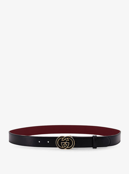 Gucci Leather Belt Nero Nero