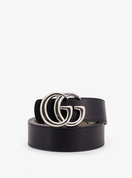 Gucci Reversible Leather And Supreme Gg Fabric Belt