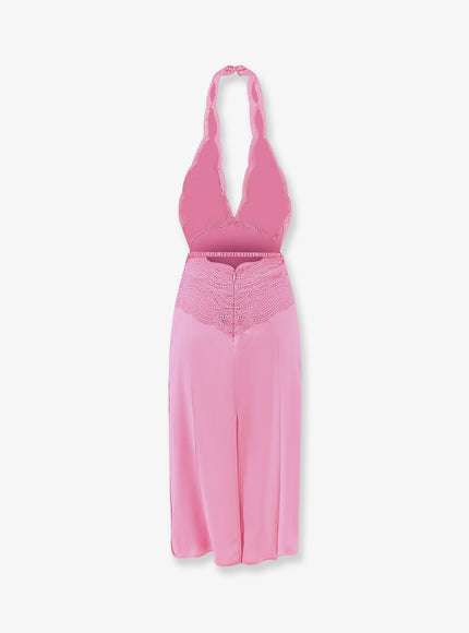 Gucci Silk Satin Midi Dress