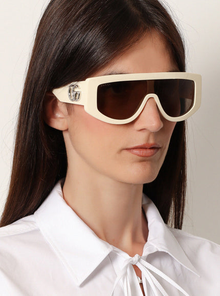 Gucci Rectangular Acetate Sunglasses