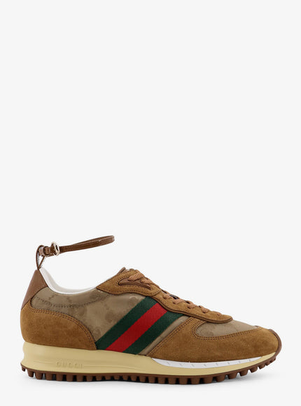 Gucci Re-Motion Suede Low-Top Sneakers C.s Dk C.s Vrv C