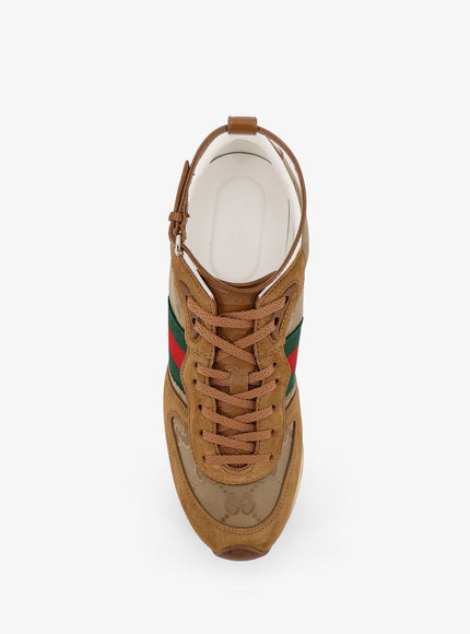 Gucci Re-Motion Suede Low-Top Sneakers