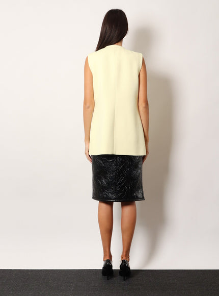 Gucci Viscose Vest With Maxi Buttons