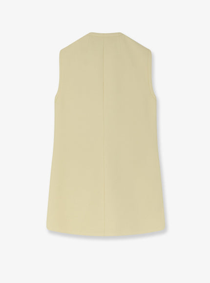Gucci Viscose Vest With Maxi Buttons