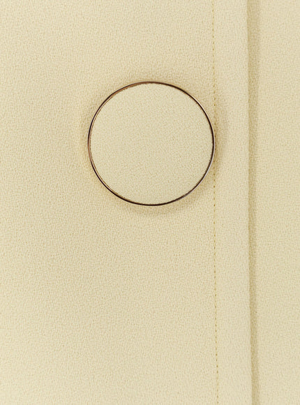 Gucci Viscose Vest With Maxi Buttons