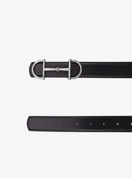 Gucci Leather Belt With Metal Horsebit Buckle