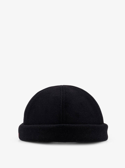 Gucci Wool Hat Nero Red Silver
