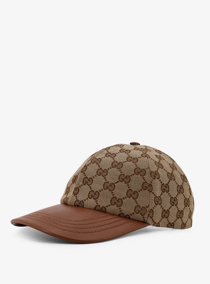 Gucci Gg Supreme Fabric Baseball Hat