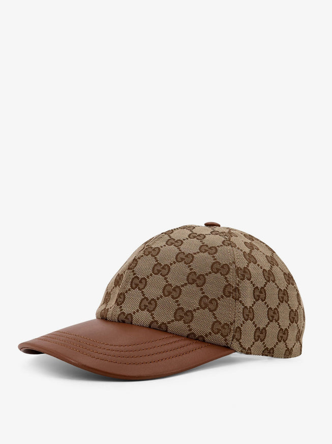 Gucci Gg Supreme Fabric Baseball Hat