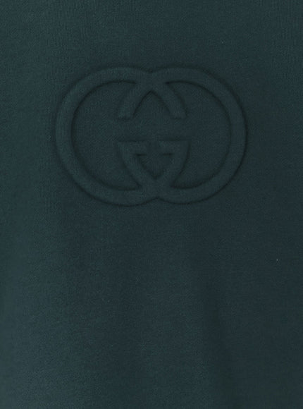 Gucci Cotton Sweatshirt With Gg Incrocio Detail