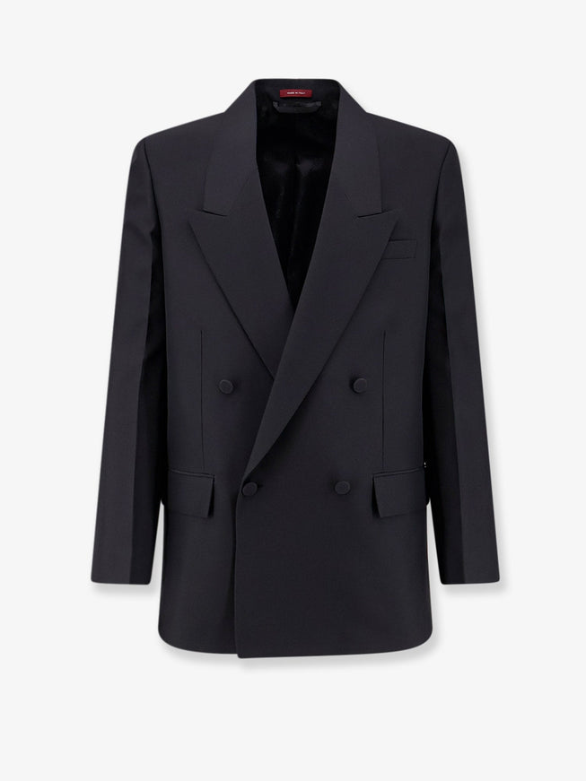 Gucci Technical Panama Blazer Black