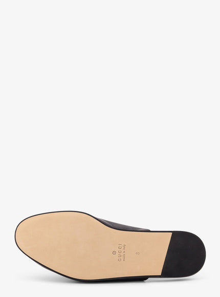 Gucci Suede Sabot With Horsebit Detail
