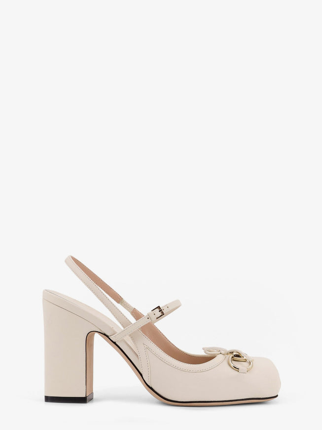 Gucci Leather Décolleté 40 Off White Off White