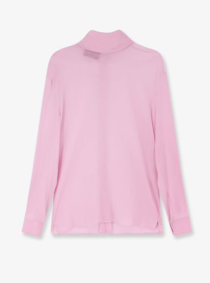 Gucci Technical Panama Shirt Bright Pink